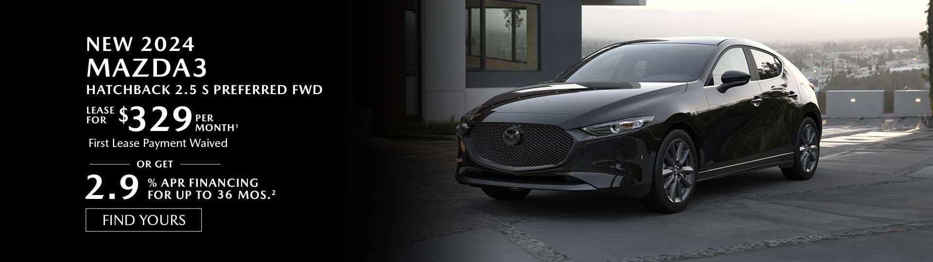 2024 Mazda3 HB Special Offers
